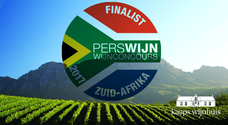 Finalisten Kaaps Wijnhuis in Perswijn Wijnconcours Zuid-Afrika