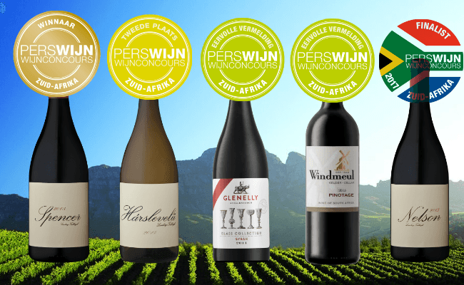Onze Winnaars Perswijn Wijnconcours Zuid-Afrika