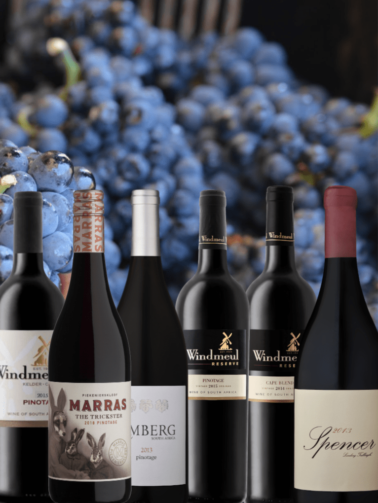 Wijnpakket Pinotage uit Zuid-Afrika