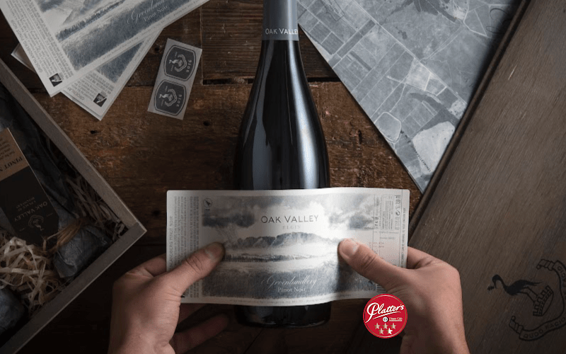 De bekroonde Oak-Valley-Groenlandberg wijnen uit de Elgin-bij-Kaaps-Wijnhuis-